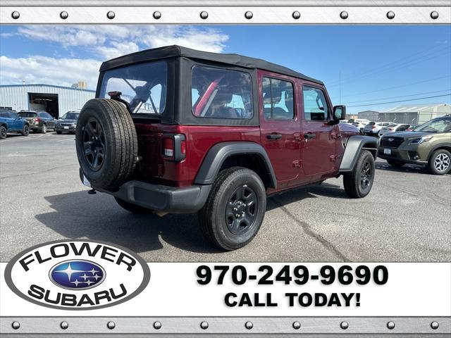 used 2021 Jeep Wrangler Unlimited car, priced at $32,596