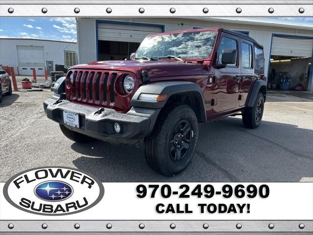 used 2021 Jeep Wrangler Unlimited car, priced at $32,596