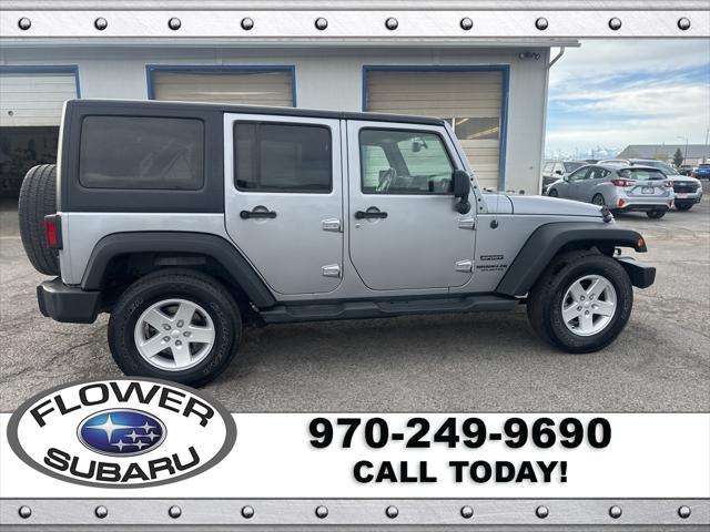 used 2017 Jeep Wrangler Unlimited car, priced at $21,596