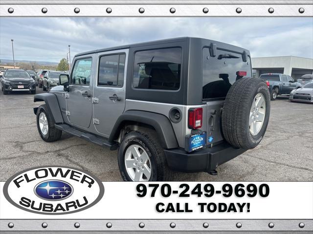 used 2017 Jeep Wrangler Unlimited car, priced at $21,596