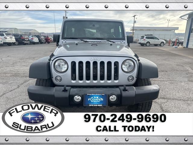 used 2017 Jeep Wrangler Unlimited car, priced at $21,596