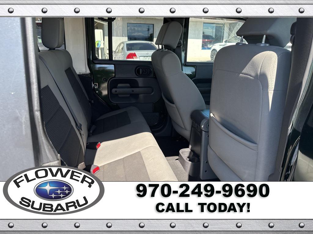 used 2010 Jeep Wrangler Unlimited car, priced at $13,096