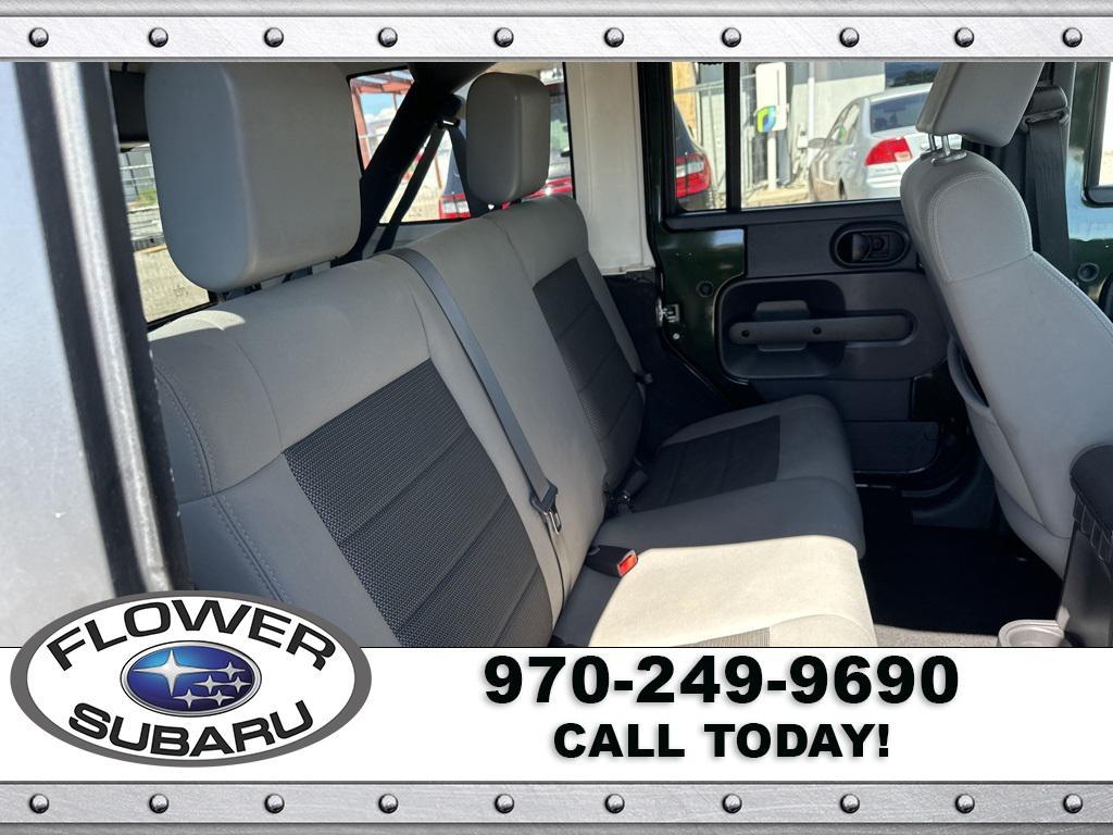 used 2010 Jeep Wrangler Unlimited car, priced at $13,096