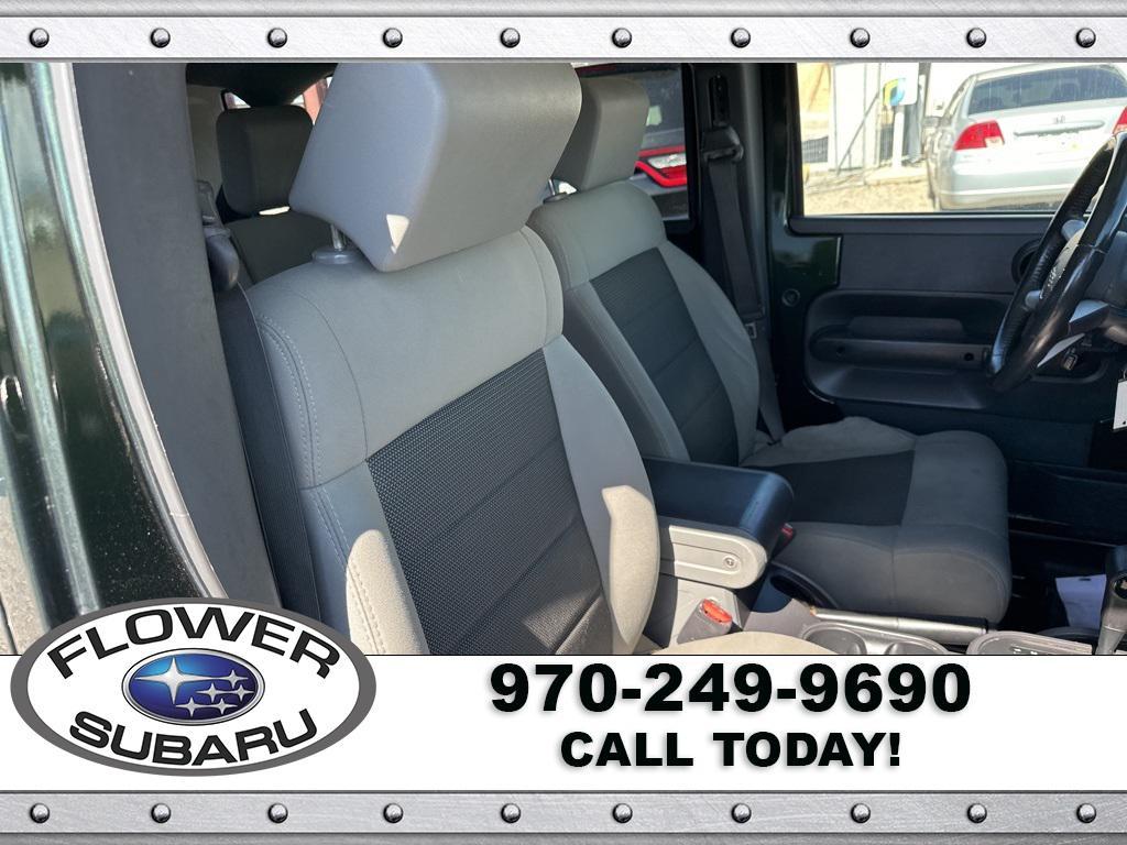 used 2010 Jeep Wrangler Unlimited car, priced at $13,096
