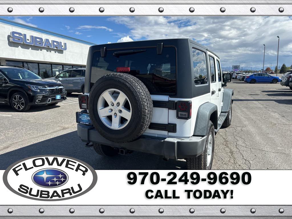used 2016 Jeep Wrangler Unlimited car, priced at $19,596