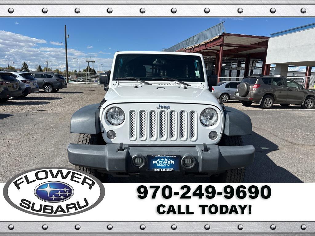 used 2016 Jeep Wrangler Unlimited car, priced at $19,596