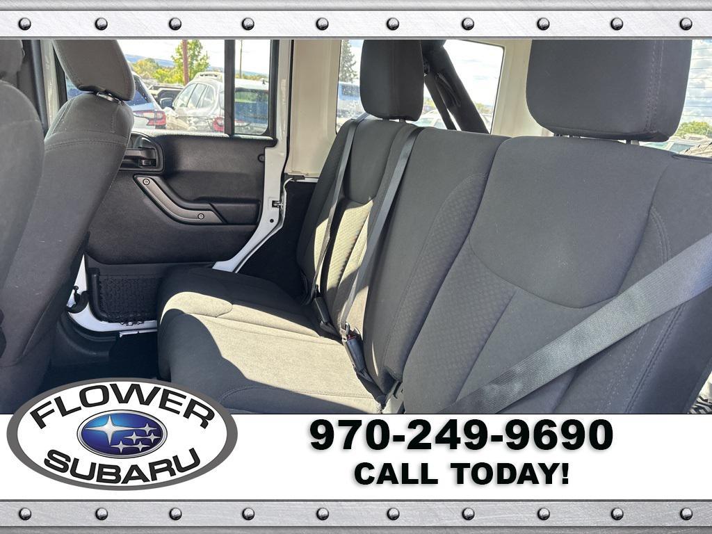 used 2016 Jeep Wrangler Unlimited car, priced at $19,596