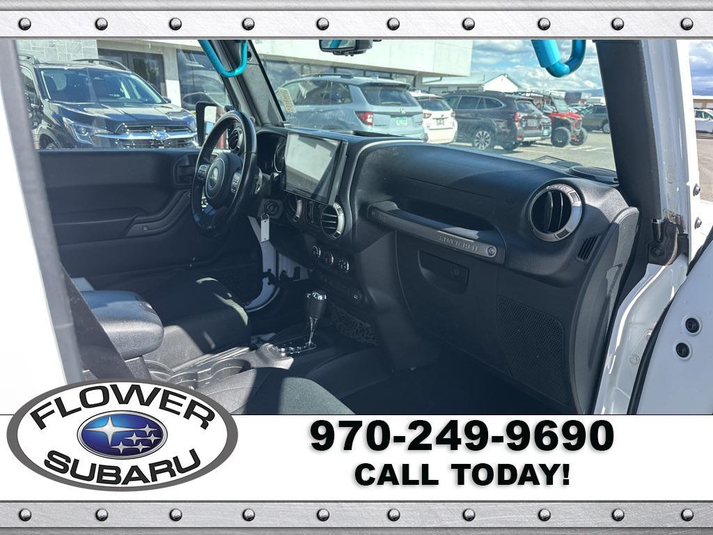 used 2016 Jeep Wrangler Unlimited car, priced at $19,596