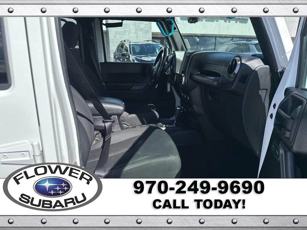 used 2016 Jeep Wrangler Unlimited car, priced at $19,596