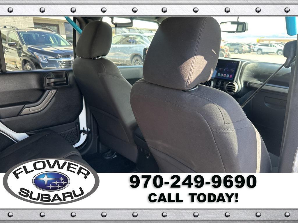 used 2016 Jeep Wrangler Unlimited car, priced at $19,596