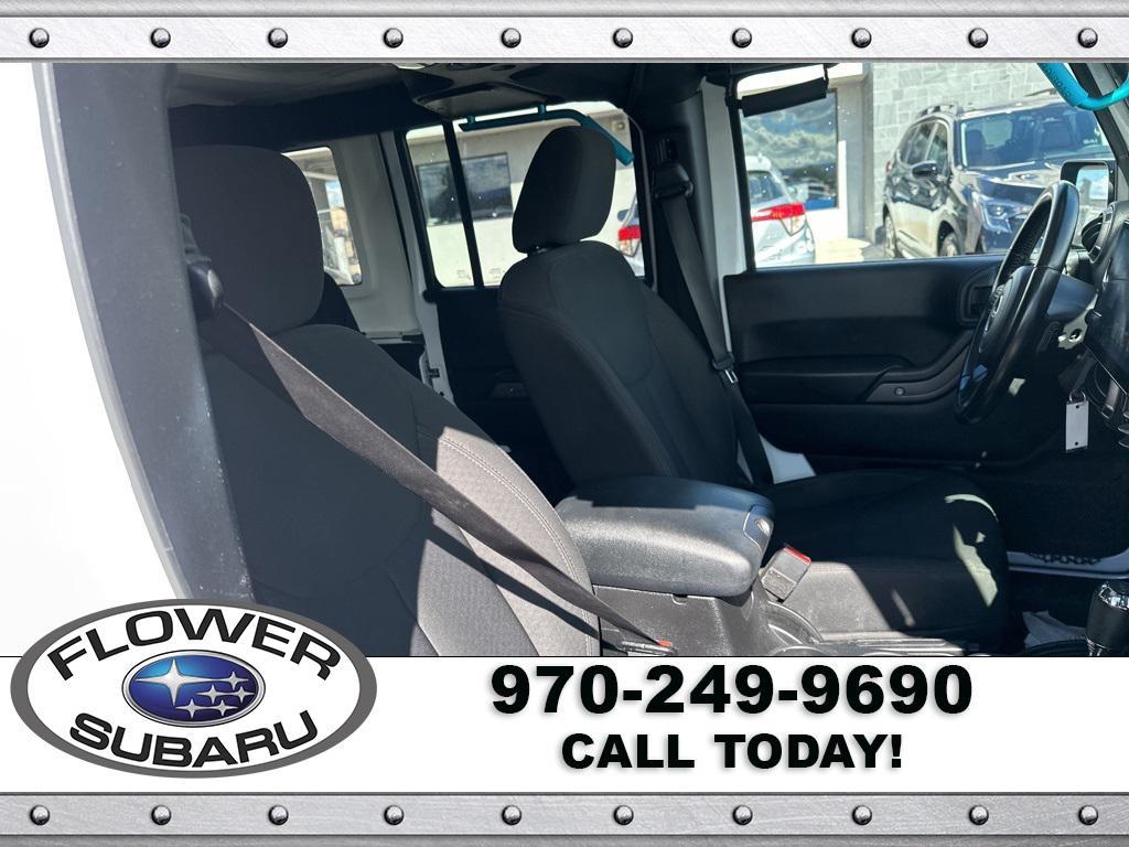 used 2016 Jeep Wrangler Unlimited car, priced at $19,596