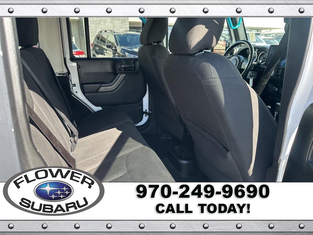 used 2016 Jeep Wrangler Unlimited car, priced at $19,596