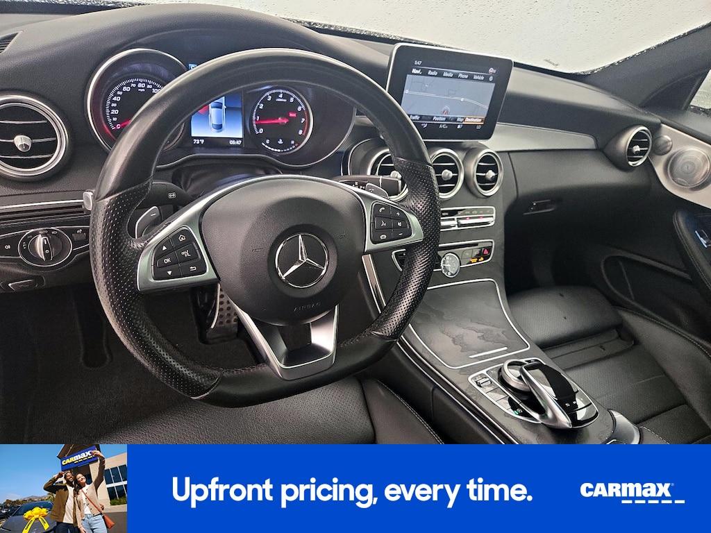 used 2018 Mercedes-Benz C-Class car, priced at $23,998
