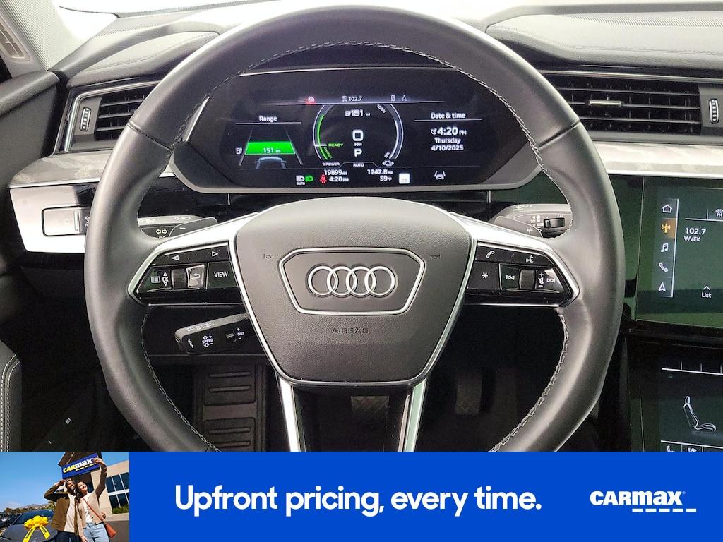 used 2022 Audi e-tron Sportback car, priced at $39,998