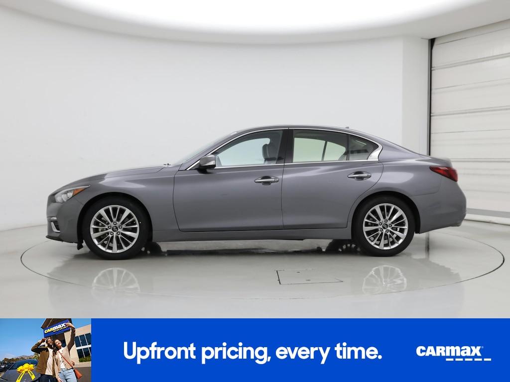 used 2021 INFINITI Q50 car, priced at $26,998