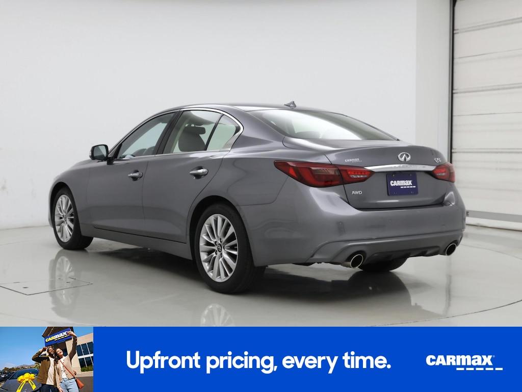 used 2021 INFINITI Q50 car, priced at $26,998