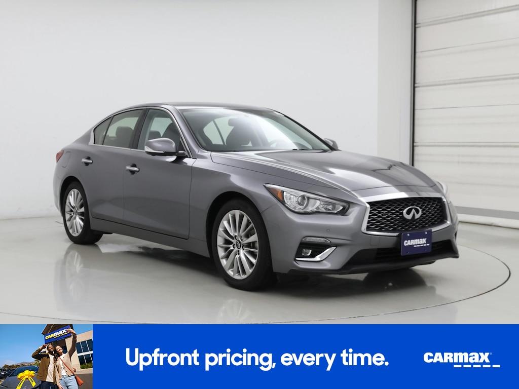 used 2021 INFINITI Q50 car, priced at $26,998