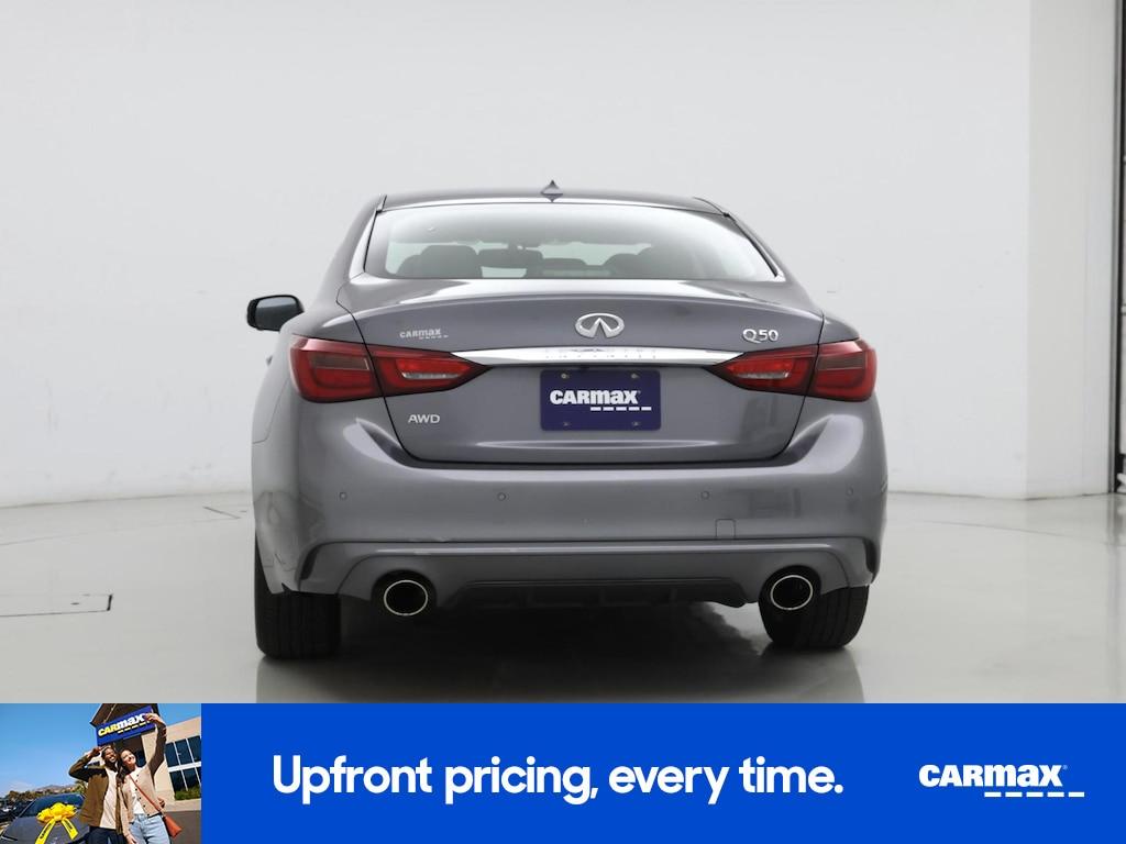used 2021 INFINITI Q50 car, priced at $26,998
