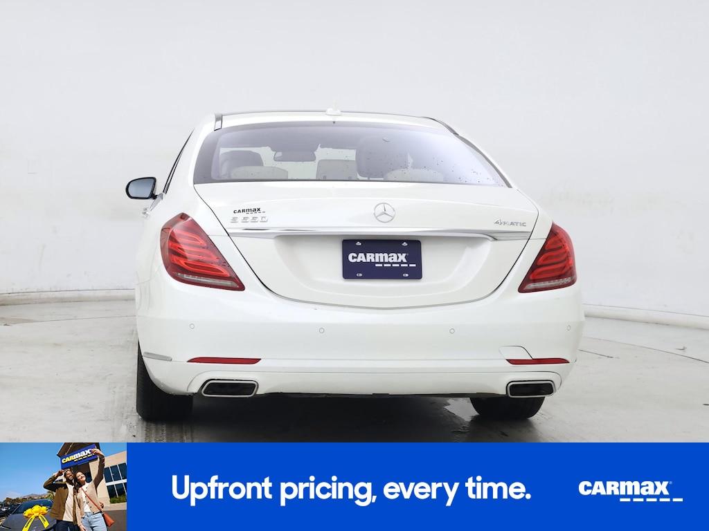 used 2015 Mercedes-Benz S-Class car, priced at $39,998