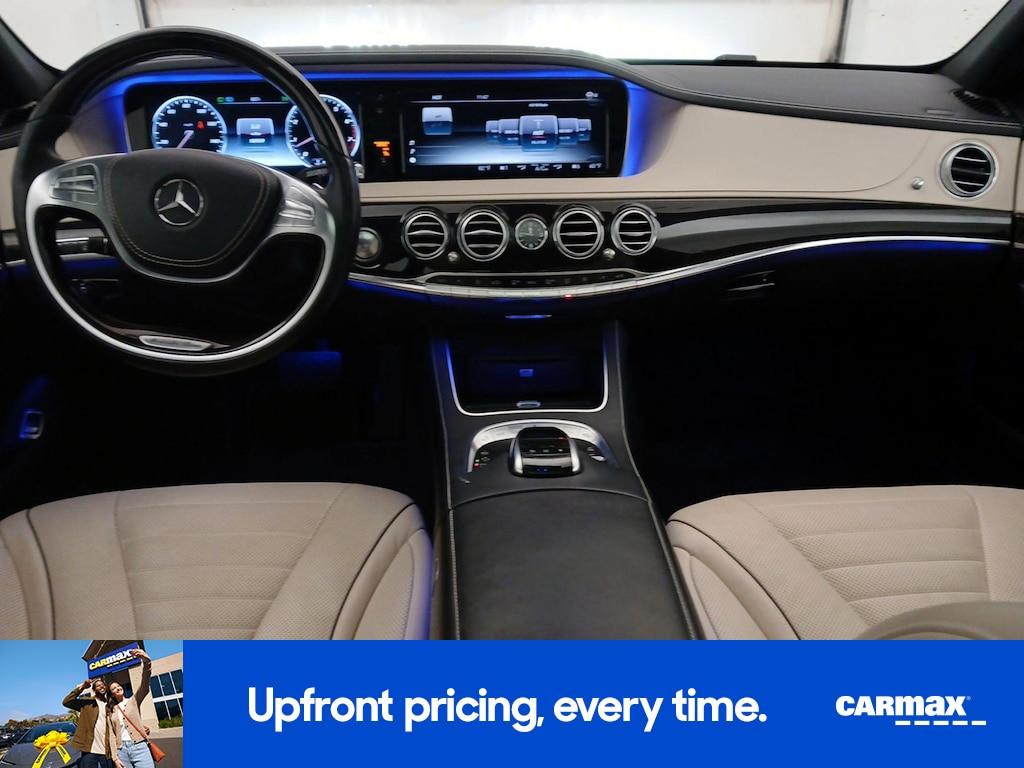 used 2015 Mercedes-Benz S-Class car, priced at $39,998