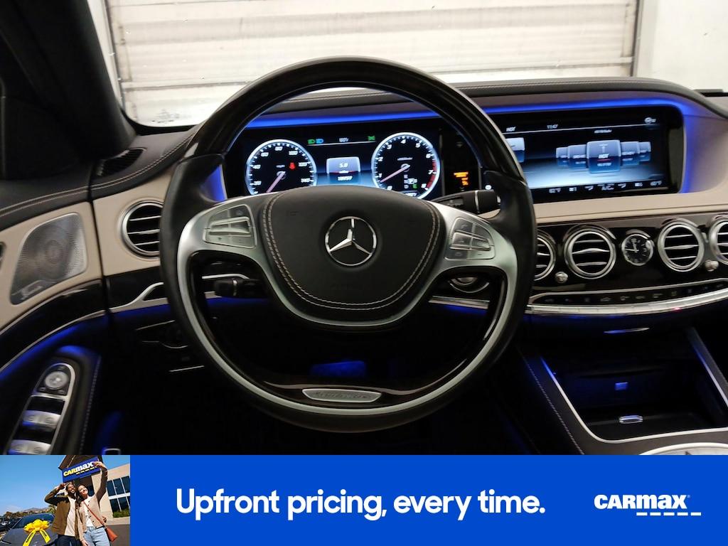 used 2015 Mercedes-Benz S-Class car, priced at $39,998