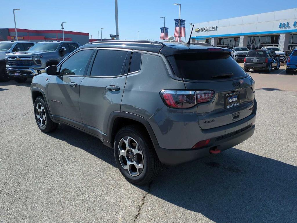 used 2022 Jeep Compass car, priced at $19,877