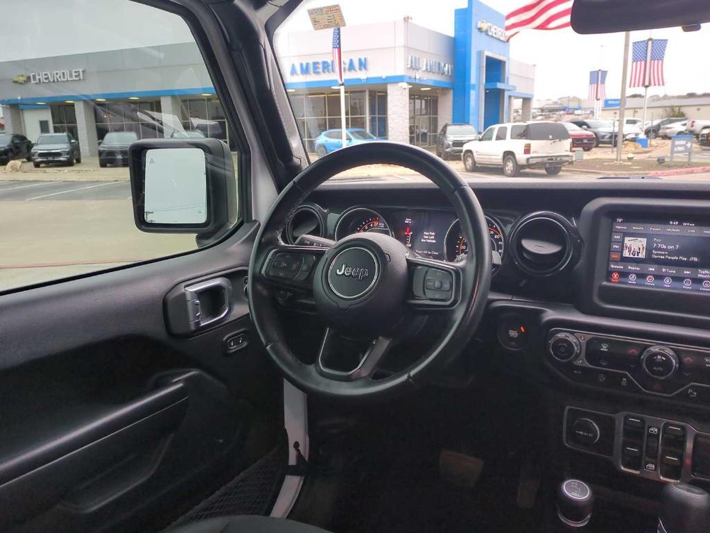 used 2020 Jeep Wrangler Unlimited car, priced at $29,867