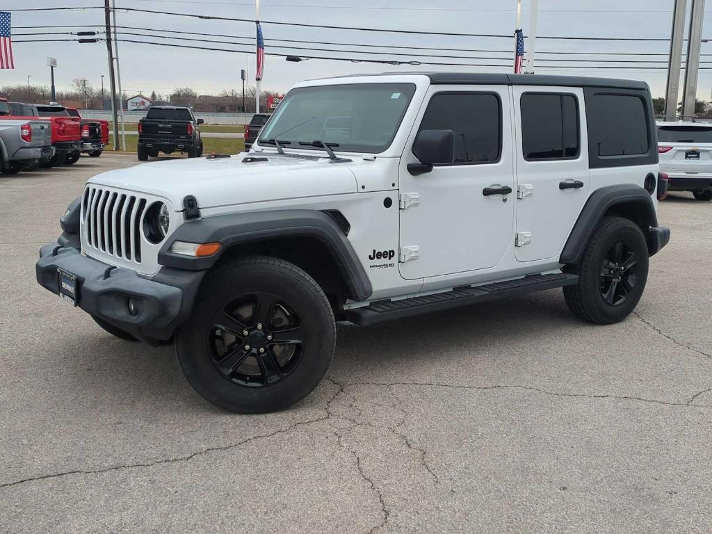 used 2020 Jeep Wrangler Unlimited car, priced at $29,867