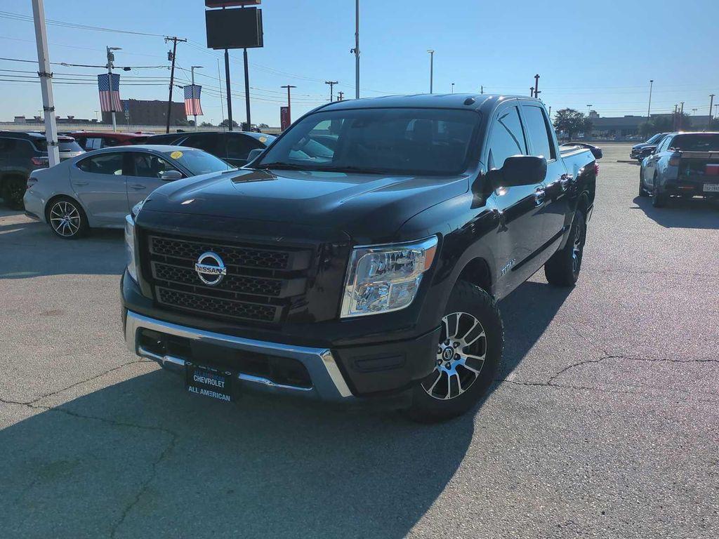 used 2021 Nissan Titan car, priced at $29,744