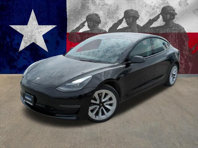 used 2022 Tesla Model 3 car, priced at $22,717