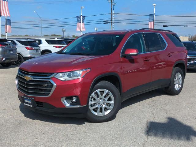 used 2021 Chevrolet Traverse car, priced at $17,988