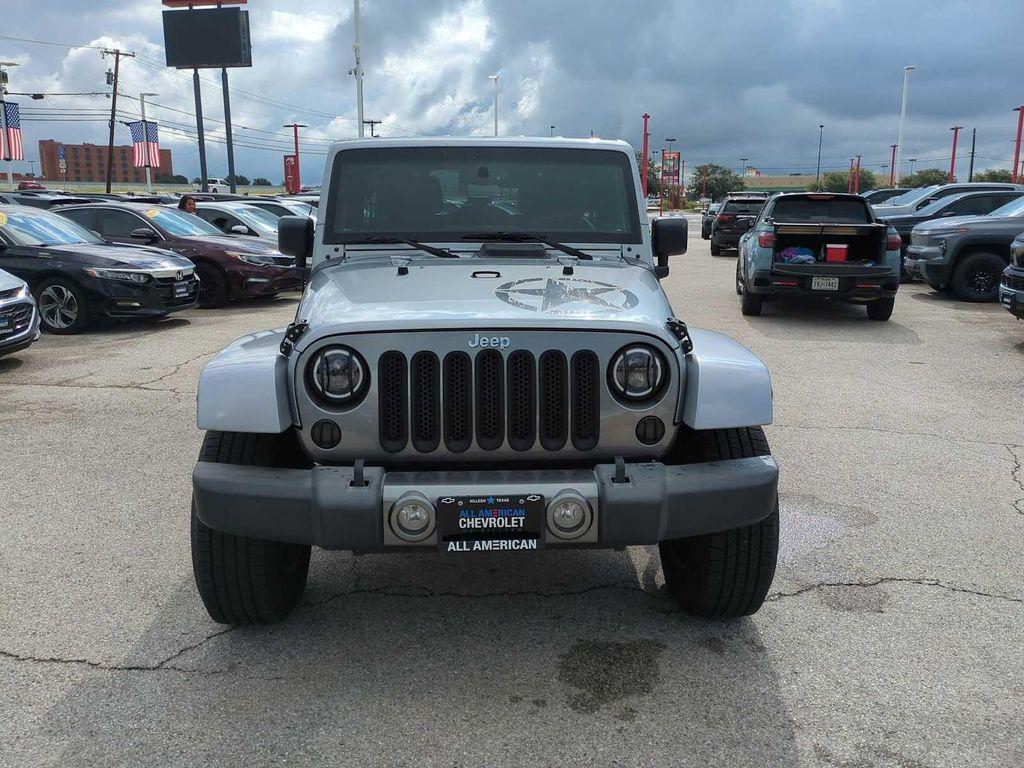 used 2015 Jeep Wrangler Unlimited car, priced at $16,753