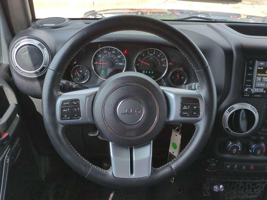 used 2015 Jeep Wrangler Unlimited car, priced at $16,753