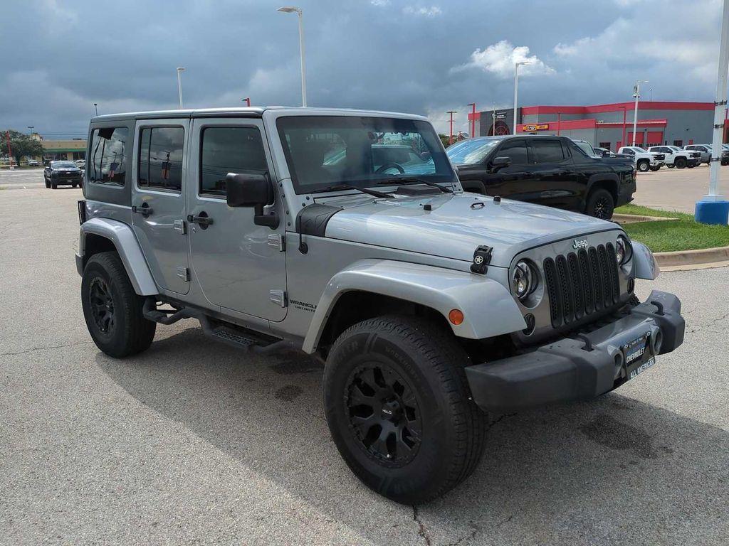 used 2015 Jeep Wrangler Unlimited car, priced at $16,753