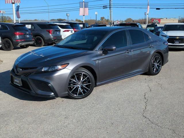 used 2021 Toyota Camry Hybrid car, priced at $23,988