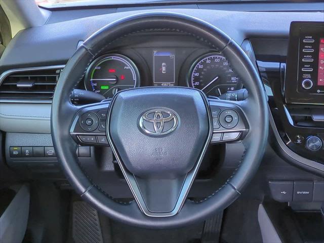 used 2021 Toyota Camry Hybrid car, priced at $25,435