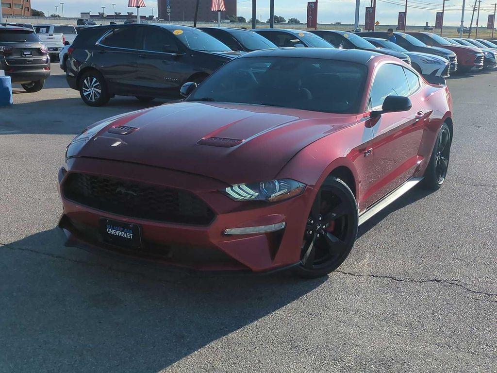 used 2021 Ford Mustang car, priced at $21,711