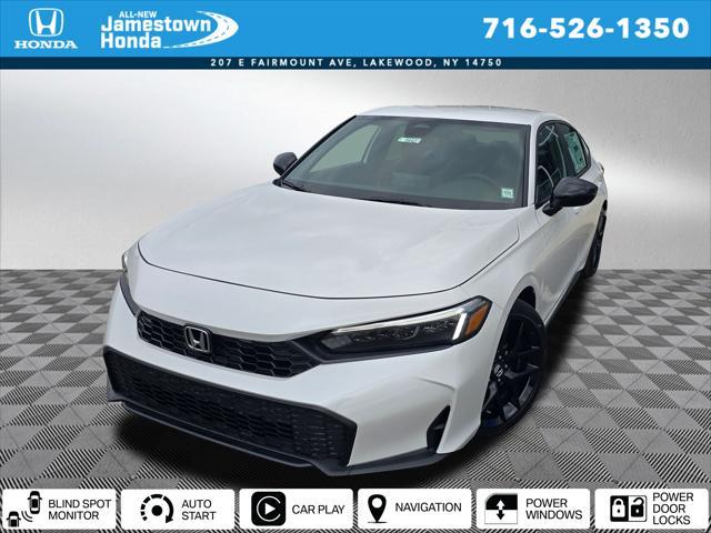 new 2025 Honda Civic car, priced at $29,055