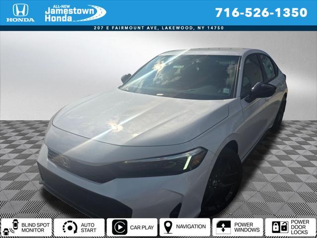 new 2025 Honda Civic car, priced at $29,055