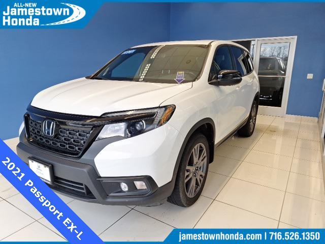 used 2021 Honda Passport car, priced at $30,338