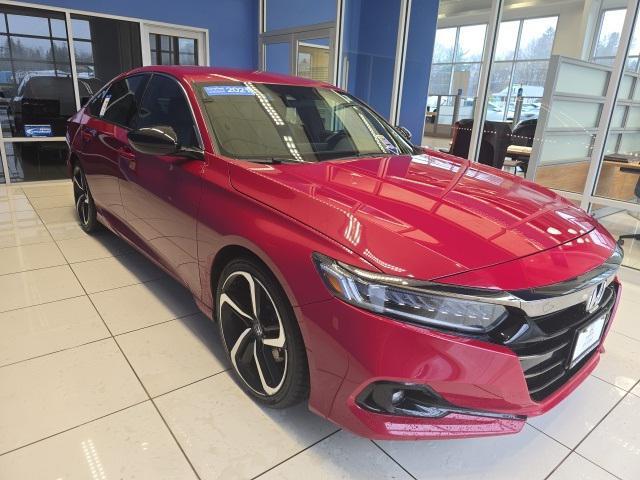 used 2021 Honda Accord car, priced at $22,844