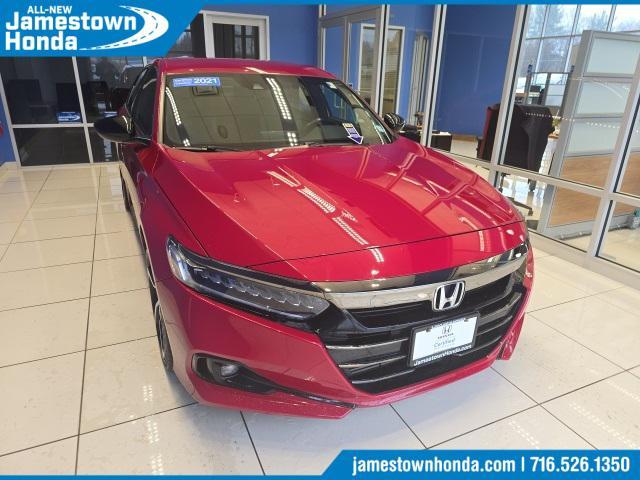 used 2021 Honda Accord car, priced at $23,115