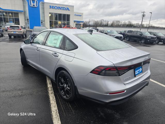 new 2025 Honda Accord car, priced at $31,710