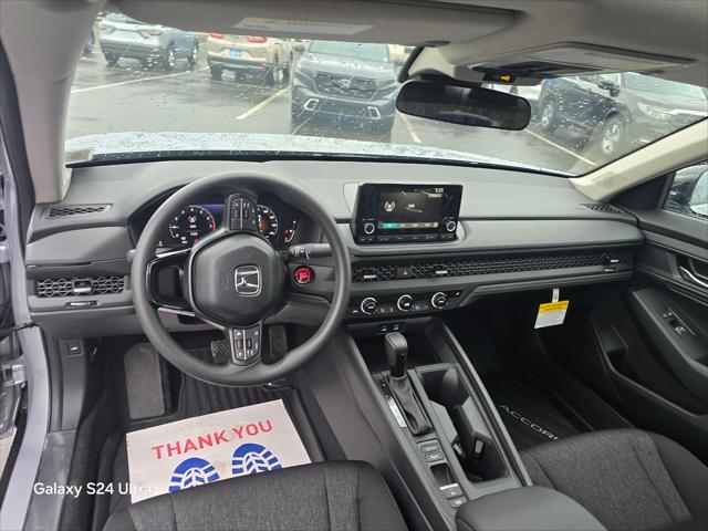 new 2025 Honda Accord car, priced at $31,710