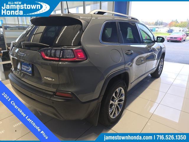 used 2021 Jeep Cherokee car, priced at $20,971