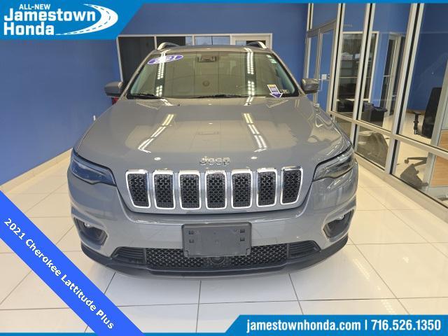 used 2021 Jeep Cherokee car, priced at $20,971