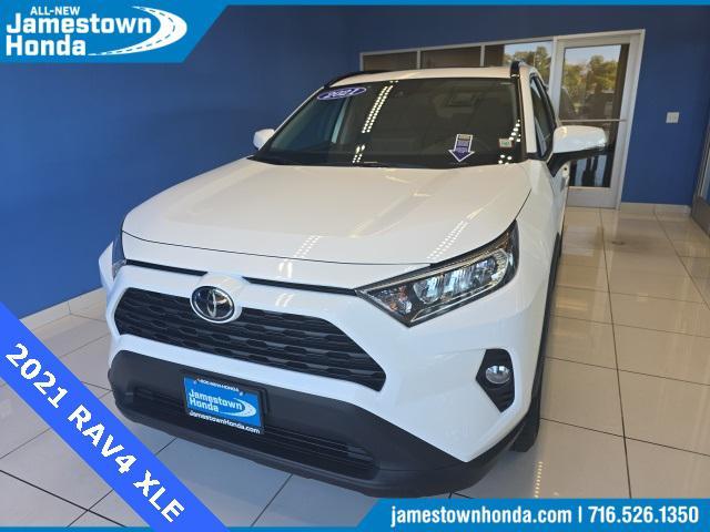 used 2021 Toyota RAV4 car, priced at $28,397