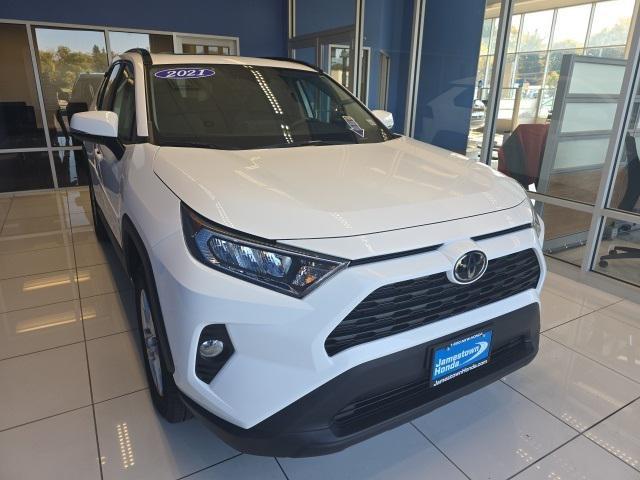 used 2021 Toyota RAV4 car, priced at $28,366