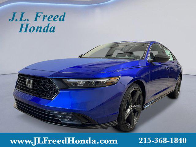 new 2025 Honda Accord Hybrid car, priced at $37,025