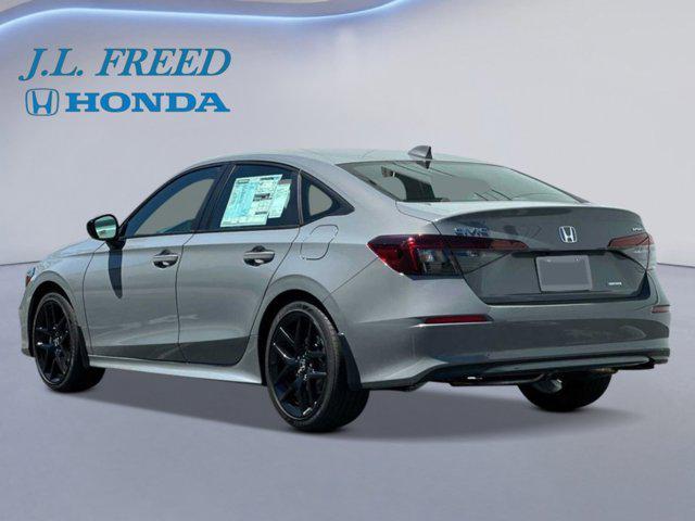 new 2025 Honda Civic Hybrid car, priced at $30,555